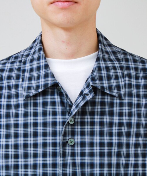 GLOSTER(グロスター)の「【CONVENI shirts BZ】ダブルポケットシャツ(シャツ/ブラウス・メンズ・ネイビー/ブルー系その他/ブラウン系その他・L/S/M)」の20枚目の写真