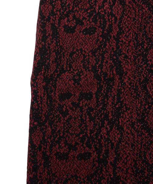HYSTERIC GLAMOUR（ヒステリックグラマー）の「SKULL PYTHON柄 タイトスカート（スカート・レディース・チャコールグレー/ピンク系その他・FREE）」の6枚目の写真