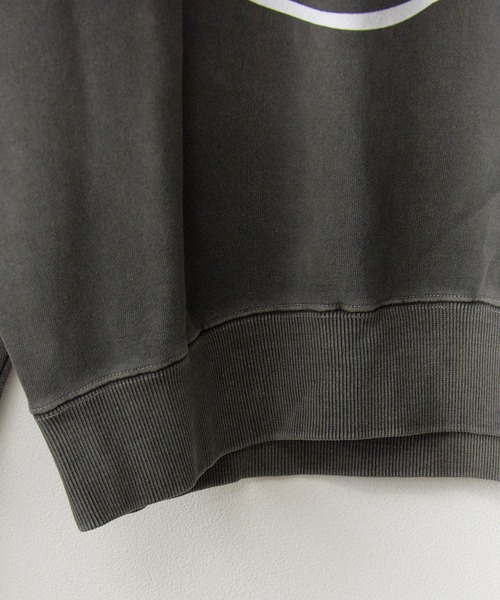 GOOD ROCK SPEED（グッドロックスピード）の「GOOD ROCK SPEED/グッドロックスピード NIRVANA Sweatshirt スウェット トレーナー ロンT アメカジ ヴィンテージ グラフィック メンズ レディース 2026秋冬 秋服 冬服（スウェット・メンズ・チャコール/ホワイト・M/L/XL）」の3枚目の写真
