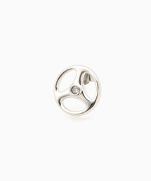 HIDAKA（ヒダカ）の「HIDAKA / ヒダカ 3-Spoke Earring(Single)（ピアス（片耳用））」