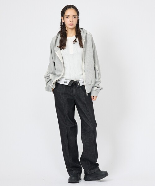Dickies(ディッキーズ)の「【Dickies / ディッキーズ】BLACK DENIM 874 / ブラックデニム 874(DB2040・ユニセックス)(デニムパンツ・メンズ・ブラック/ブラック系その他・34/30/32)」の3枚目の写真