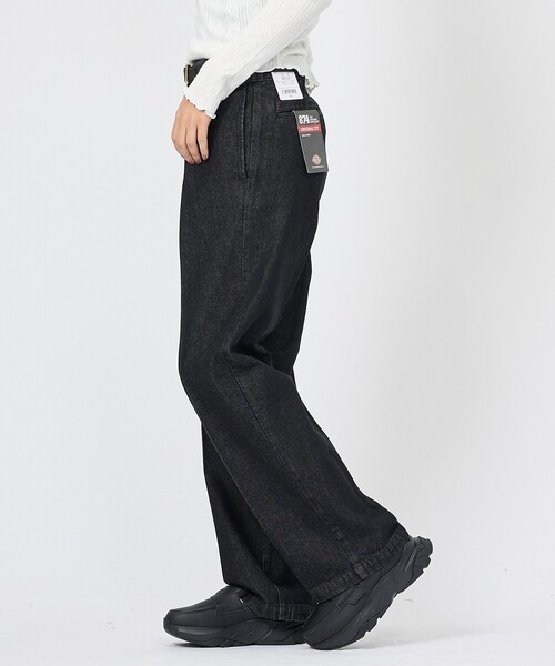 Dickies(ディッキーズ)の「【Dickies / ディッキーズ】BLACK DENIM 874 / ブラックデニム 874(DB2040・ユニセックス)(デニムパンツ・メンズ・ブラック/ブラック系その他・34/30/32)」の6枚目の写真