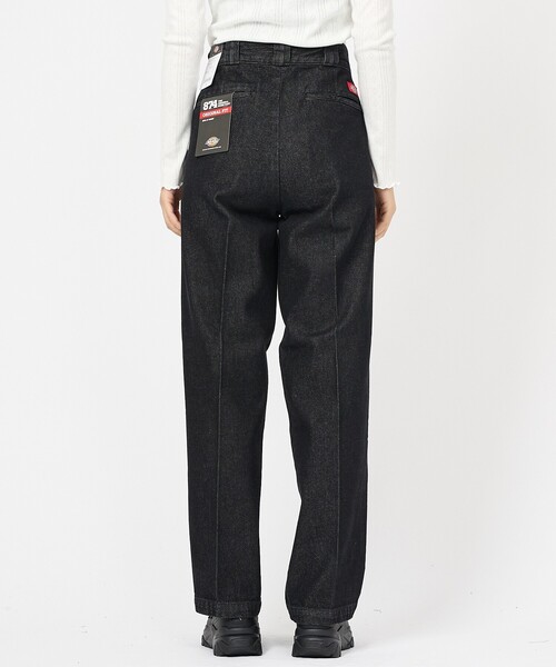 Dickies(ディッキーズ)の「【Dickies / ディッキーズ】BLACK DENIM 874 / ブラックデニム 874(DB2040・ユニセックス)(デニムパンツ・メンズ・ブラック/ブラック系その他・34/30/32)」の8枚目の写真