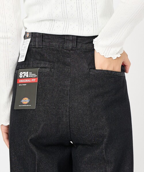Dickies(ディッキーズ)の「【Dickies / ディッキーズ】BLACK DENIM 874 / ブラックデニム 874(DB2040・ユニセックス)(デニムパンツ・メンズ・ブラック/ブラック系その他・34/30/32)」の9枚目の写真