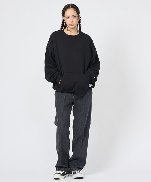 Dickies(ディッキーズ)の「【Dickies / ディッキーズ】BLACK DENIM 874 / ブラックデニム 874(DB2040・ユニセックス)(デニムパンツ・メンズ・ブラック/ブラック系その他・34/30/32)」の20枚目の写真