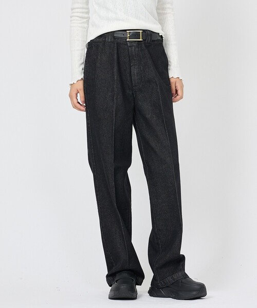 Dickies(ディッキーズ)の「【Dickies / ディッキーズ】BLACK DENIM 874 / ブラックデニム 874(DB2040・ユニセックス)(デニムパンツ・メンズ・ブラック/ブラック系その他・34/30/32)」の1枚目の写真