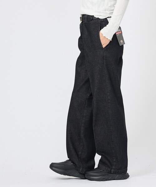 Dickies(ディッキーズ)の「【Dickies / ディッキーズ】BLACK DENIM 874 / ブラックデニム 874(DB2040・ユニセックス)(デニムパンツ・メンズ・ブラック/ブラック系その他・34/30/32)」の5枚目の写真