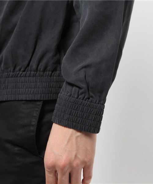 Lui's（ルイス）の「Lui's(ルイス) テンセルノーカラーブルゾン（ブルゾン・メンズ・チャコールグレー/ベージュ・SMALL/MEDIUM）」の7枚目の写真