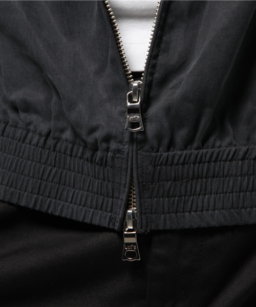 Lui's（ルイス）の「Lui's(ルイス) テンセルノーカラーブルゾン（ブルゾン・メンズ・チャコールグレー/ベージュ・SMALL/MEDIUM）」の8枚目の写真