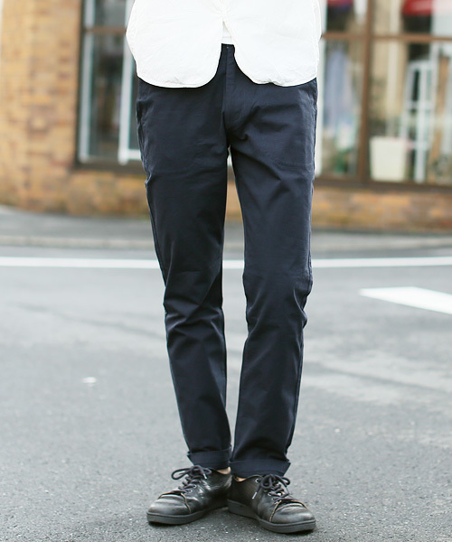 quadro(クオドロ)の「ツイルリラックストラウザー(その他パンツ・メンズ・ネイビー/アイボリー/オリーブ・MEDIUM/LARGE)」の3枚目の写真