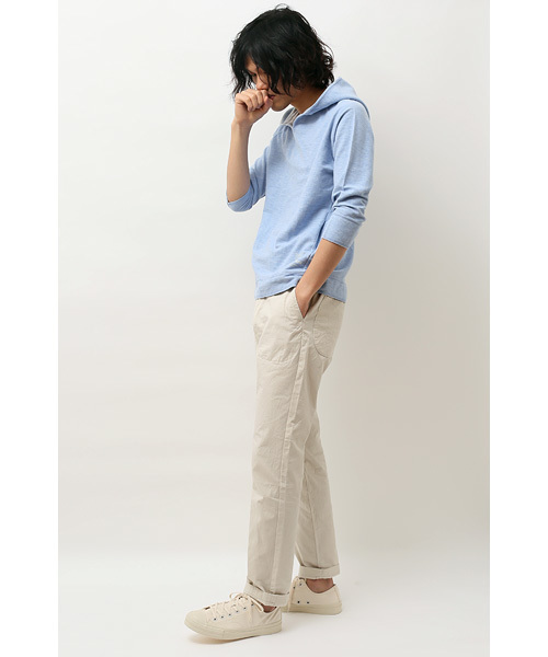 quadro(クオドロ)の「ツイルリラックストラウザー(その他パンツ・メンズ・ネイビー/アイボリー/オリーブ・MEDIUM/LARGE)」の14枚目の写真