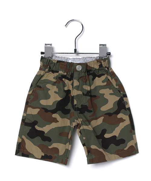 GLOBAL WORK(グローバルワーク)の「【キッズ】コットンワークショーツガラ/715969(その他パンツ・キッズ・ベージュ/カーキ/ネイビー・MEDIUM/LARGE/SMALL/X-LARGE)」の2枚目の写真