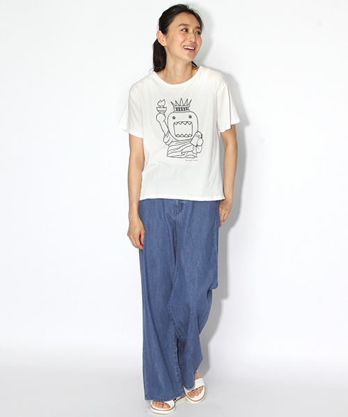 niko and...（ニコアンド）の「どーもくんニューヨークTシャツ【niko and ...】（Tシャツ/カットソー・レディース・オフホワイト・LARGE/MEDIUM）」の6枚目の写真