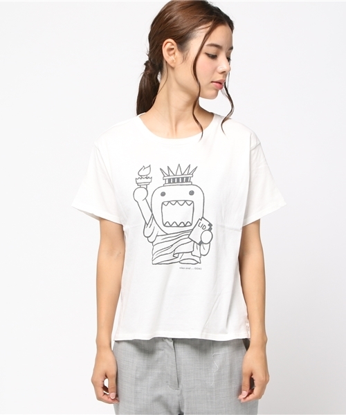 niko and...（ニコアンド）の「どーもくんニューヨークTシャツ【niko and ...】（Tシャツ/カットソー・レディース・オフホワイト・LARGE/MEDIUM）」の7枚目の写真