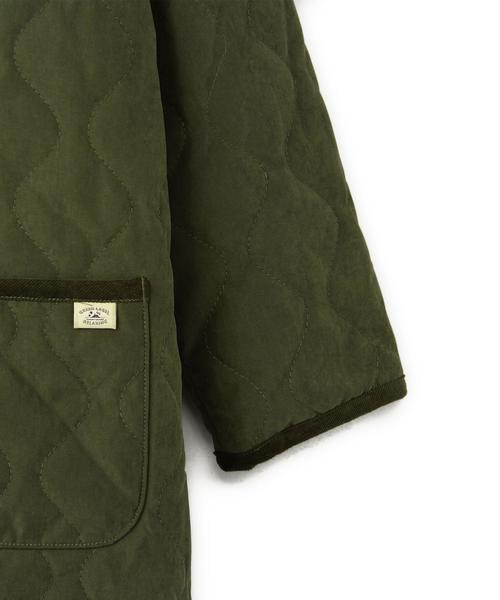 green label relaxing（グリーンレーベルリラクシング）の「【JUNIOR】ナカワタボアライトコート ソリッド リバーシブル（その他アウター・キッズ・オリーブ・145cm/155cm）」の5枚目の写真