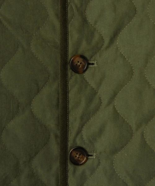 green label relaxing（グリーンレーベルリラクシング）の「【JUNIOR】ナカワタボアライトコート ソリッド リバーシブル（その他アウター・キッズ・オリーブ・145cm/155cm）」の7枚目の写真