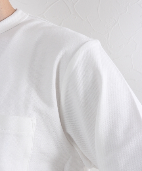GLOBAL WORK(グローバルワーク)の「サカリバクルーネック長袖T/725240 (Tシャツ/カットソー・メンズ・グレー/ネイビー/ブルー系その他/ホワイト/ホワイト系その他/カーキ・MEDIUM/LARGE/X-LARGE/SMALL)」の10枚目の写真