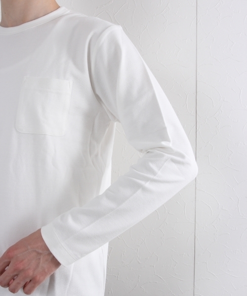 GLOBAL WORK(グローバルワーク)の「サカリバクルーネック長袖T/725240 (Tシャツ/カットソー・メンズ・グレー/ネイビー/ブルー系その他/ホワイト/ホワイト系その他/カーキ・MEDIUM/LARGE/X-LARGE/SMALL)」の11枚目の写真