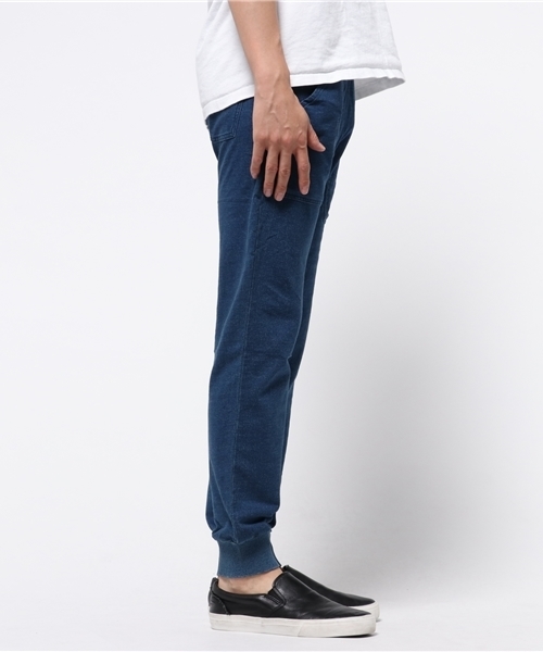 VENCEEXCHANGE（ヴァンスエクスチェンジ）の「インディゴジョガーパンツ    （その他パンツ・メンズ・ネイビー/ブルー・LARGE/MEDIUM）」の6枚目の写真