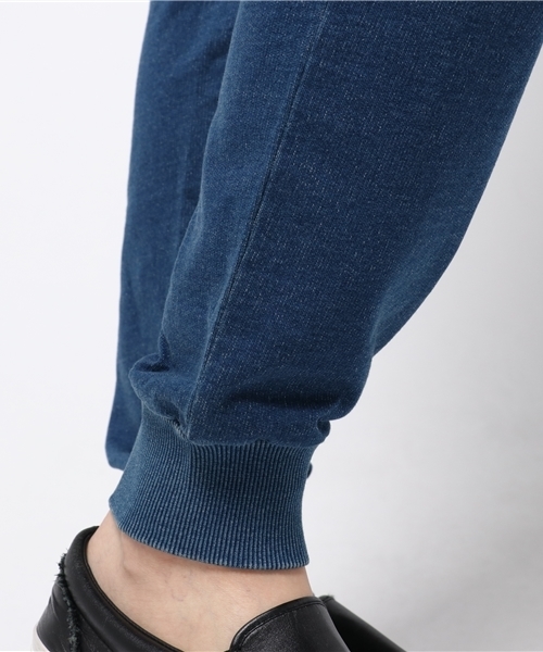 VENCEEXCHANGE（ヴァンスエクスチェンジ）の「インディゴジョガーパンツ    （その他パンツ・メンズ・ネイビー/ブルー・LARGE/MEDIUM）」の3枚目の写真