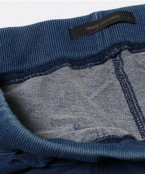 VENCEEXCHANGE（ヴァンスエクスチェンジ）の「インディゴジョガーパンツ    （その他パンツ・メンズ・ネイビー/ブルー・LARGE/MEDIUM）」の5枚目の写真