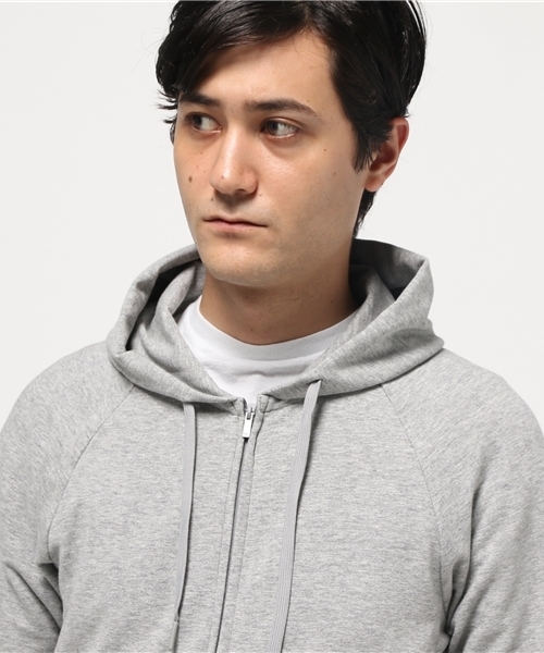 MXP（エムエックスピー）の「MXP メンズスウェットパーカー / ライトウォームスウェットフルジップパーカー（パーカー・メンズ・ホワイト/ブラック/ミックスグレー・MEDIUM/SMALL/LARGE/X-LARGE）」の7枚目の写真