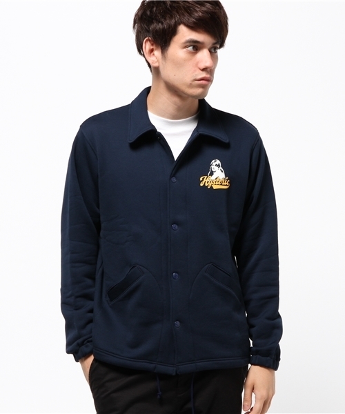 HYSTERIC GLAMOUR（ヒステリックグラマー）の「TURN IT ON pt コーチJK（ブルゾン・メンズ・ネイビー/ブラック・SMALL/MEDIUM/LARGE）」の9枚目の写真