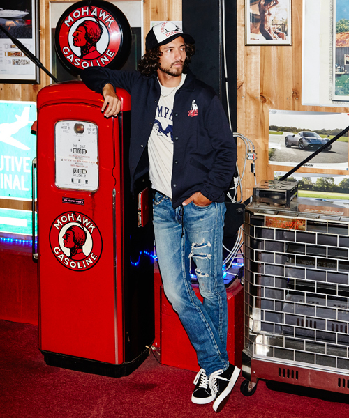 HYSTERIC GLAMOUR（ヒステリックグラマー）の「TURN IT ON pt コーチJK（ブルゾン・メンズ・ネイビー/ブラック・SMALL/MEDIUM/LARGE）」の13枚目の写真