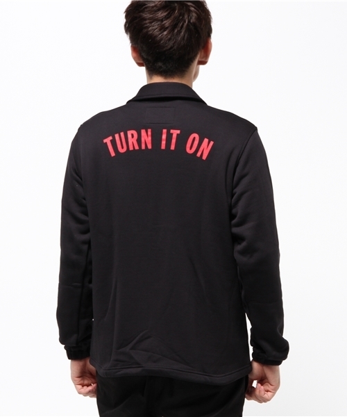 HYSTERIC GLAMOUR（ヒステリックグラマー）の「TURN IT ON pt コーチJK（ブルゾン・メンズ・ネイビー/ブラック・SMALL/MEDIUM/LARGE）」の4枚目の写真