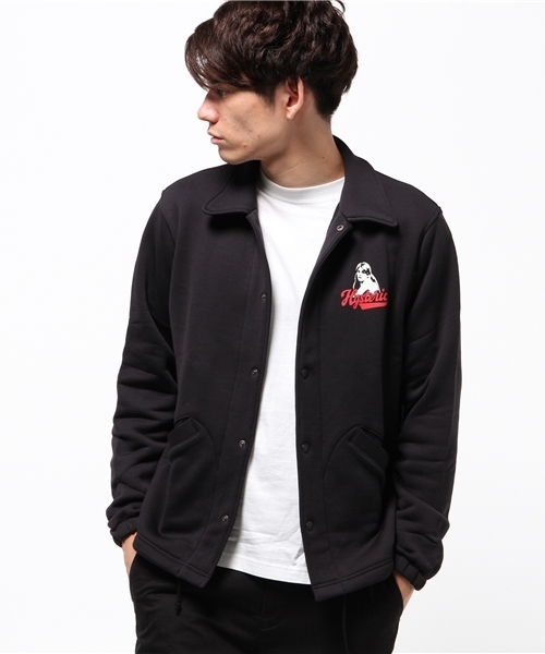 HYSTERIC GLAMOUR（ヒステリックグラマー）の「TURN IT ON pt コーチJK（ブルゾン・メンズ・ネイビー/ブラック・SMALL/MEDIUM/LARGE）」の5枚目の写真