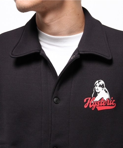 HYSTERIC GLAMOUR（ヒステリックグラマー）の「TURN IT ON pt コーチJK（ブルゾン・メンズ・ネイビー/ブラック・SMALL/MEDIUM/LARGE）」の6枚目の写真