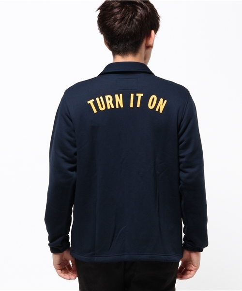 HYSTERIC GLAMOUR（ヒステリックグラマー）の「TURN IT ON pt コーチJK（ブルゾン・メンズ・ネイビー/ブラック・SMALL/MEDIUM/LARGE）」の8枚目の写真