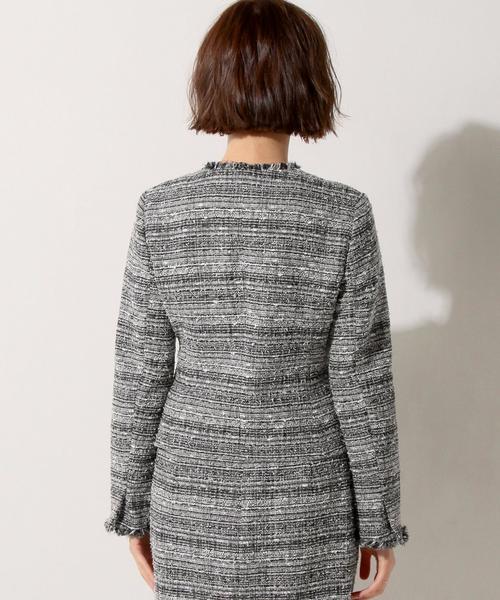 UNITED ARROWS ラメツイードノーカラージャケットセット 楽天市場】【SALE／80%OFF】UPCS ラメツイード ノーカラージャケット