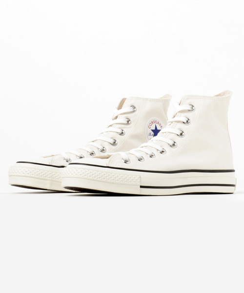CONVERSE ALL STAR（コンバースオールスター）の「CONVERSE / コンバース ALLSTAR J HI（スニーカー・メンズ・ホワイト/ブラック・27cm/28cm/27.5cm/26cm/26.5cm）」の2枚目の写真