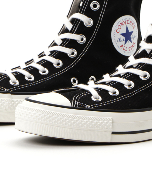 CONVERSE ALL STAR（コンバースオールスター）の「CONVERSE / コンバース ALLSTAR J HI（スニーカー・メンズ・ホワイト/ブラック・27cm/28cm/27.5cm/26cm/26.5cm）」の3枚目の写真