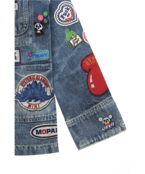 HYSTERIC MINI（ヒステリックミニ）の「JUST KIDDING!! LIKE A DENIM