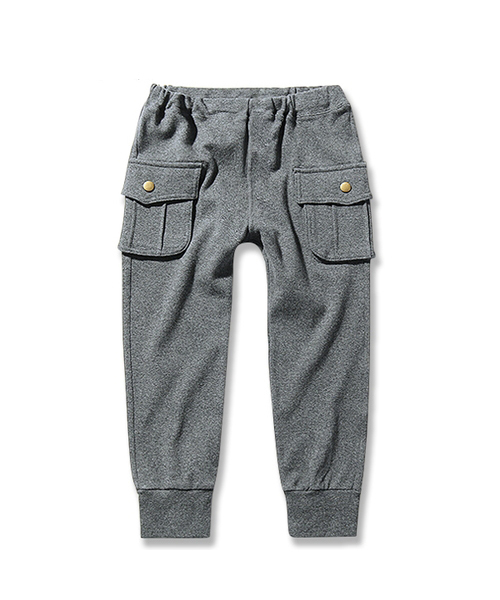 devirock(デビロック)の「上質ストレッチカーゴパンツ ロングパンツ(カーゴパンツ・キッズ・ネイビー/カーキ/ヘザーチャコール/ブラック/ブルー・140cm/160cm/130cm/100cm/120cm/150cm/110cm)」の9枚目の写真