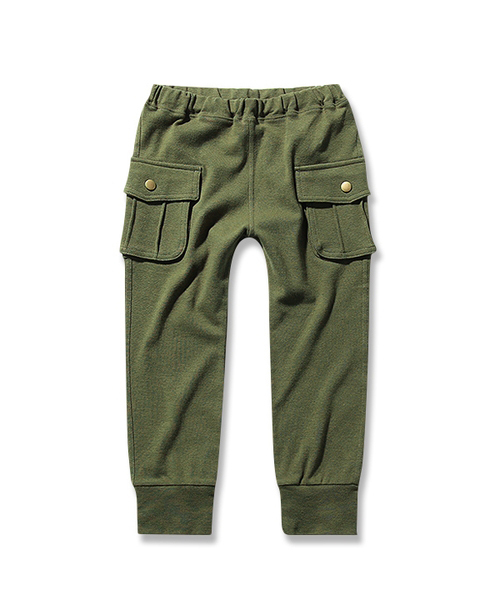 devirock(デビロック)の「上質ストレッチカーゴパンツ ロングパンツ(カーゴパンツ・キッズ・ネイビー/カーキ/ヘザーチャコール/ブラック/ブルー・140cm/160cm/130cm/100cm/120cm/150cm/110cm)」の10枚目の写真