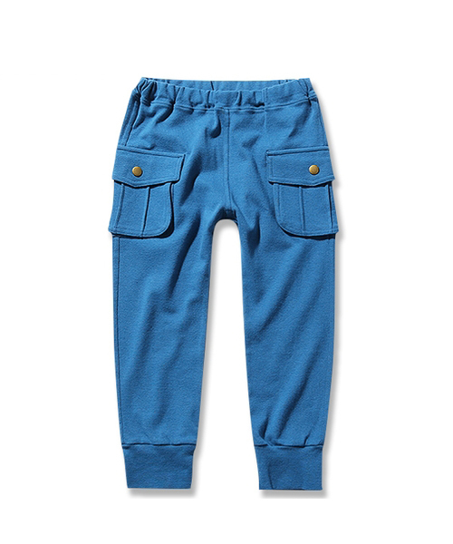 devirock(デビロック)の「上質ストレッチカーゴパンツ ロングパンツ(カーゴパンツ・キッズ・ネイビー/カーキ/ヘザーチャコール/ブラック/ブルー・140cm/160cm/130cm/100cm/120cm/150cm/110cm)」の16枚目の写真