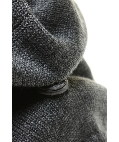 bpr BEAMS（ビーピーアール ビームス ）の「rada / "H5905" ニットキャップ（ニットキャップ/ビーニー・レディース・グレー/ベージュ・ONE SIZE）」の4枚目の写真