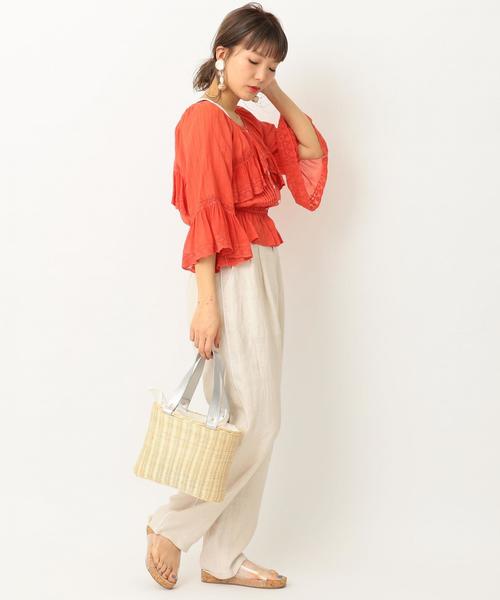 Another Edition（アナザーエディション）の「【WEB店舗限定】バスケットトート ◆（トートバッグ・レディース・ブラック/シルバー・フリー）」の13枚目の写真