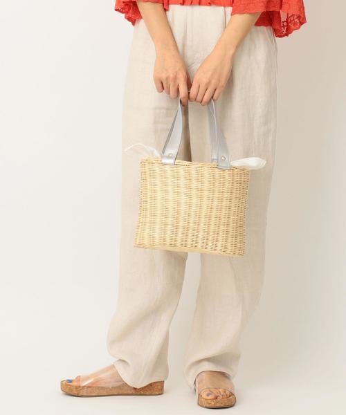 Another Edition（アナザーエディション）の「【WEB店舗限定】バスケットトート ◆（トートバッグ・レディース・ブラック/シルバー・フリー）」の14枚目の写真