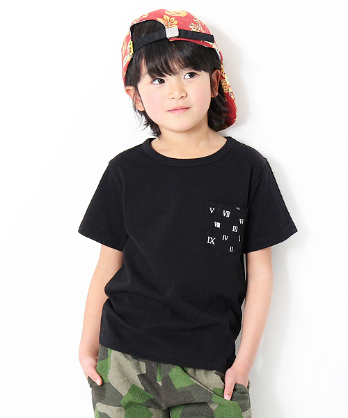 devirock(デビロック)の「柄ポケットクルーネック半袖Tシャツ カットソー(Tシャツ/カットソー・キッズ・ブラック/ホワイト系その他2/ホワイト系その他/ブラック系その他2/ブラック系その他4/ホワイト系その他3/ブラック系その他3/ホワイト系その他4・120cm/150cm/130cm/140cm/110cm/100cm/160cm)」の7枚目の写真