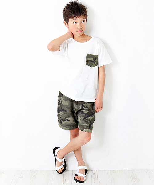 devirock(デビロック)の「柄ポケットクルーネック半袖Tシャツ カットソー(Tシャツ/カットソー・キッズ・ブラック/ホワイト系その他2/ホワイト系その他/ブラック系その他2/ブラック系その他4/ホワイト系その他3/ブラック系その他3/ホワイト系その他4・120cm/150cm/130cm/140cm/110cm/100cm/160cm)」の9枚目の写真