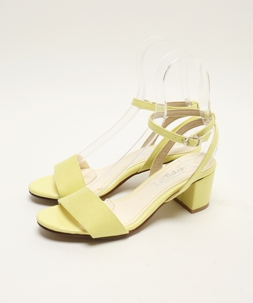 LE TALON（ルタロン）の「5cm アンクルストラップ◆（サンダル・レディース・シルバー/ベージュ/イエロー/ブラック・L/S/M/X-SMALL）」の3枚目の写真