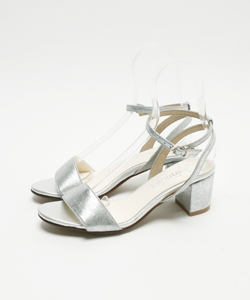 LE TALON（ルタロン）の「5cm アンクルストラップ◆（サンダル・レディース・シルバー/ベージュ/イエロー/ブラック・L/S/M/X-SMALL）」の13枚目の写真