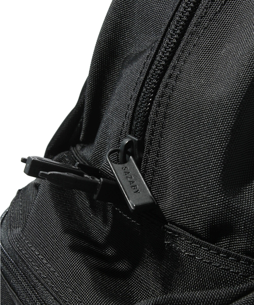 SAZABY（サザビー）の「ﾌｧﾌﾞﾘｯｸﾊﾞｯｸﾞMFJ14664（バックパック/リュック・メンズ・ブラック/ネイビー・FREE）」の9枚目の写真