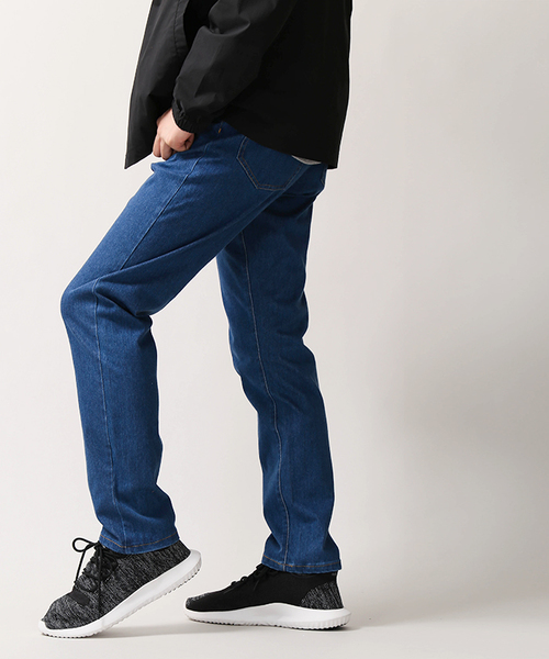 WEGO（ウィゴー）の「WEGO/サークルストレッチテーパードデニムパンツ（デニムパンツ・メンズ・インディゴブルー/ダークインディゴブルー/ライトインディゴブルー・SMALL/MEDIUM/LARGE/X-LARGE）」の15枚目の写真