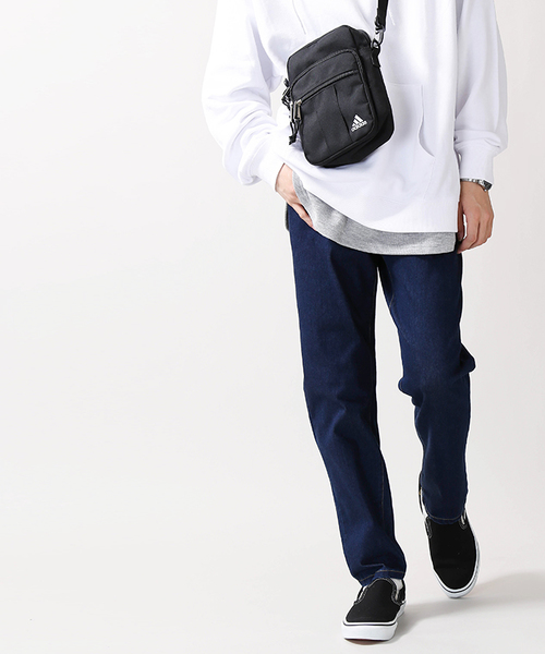 WEGO（ウィゴー）の「WEGO/サークルストレッチテーパードデニムパンツ（デニムパンツ・メンズ・インディゴブルー/ダークインディゴブルー/ライトインディゴブルー・SMALL/MEDIUM/LARGE/X-LARGE）」の19枚目の写真