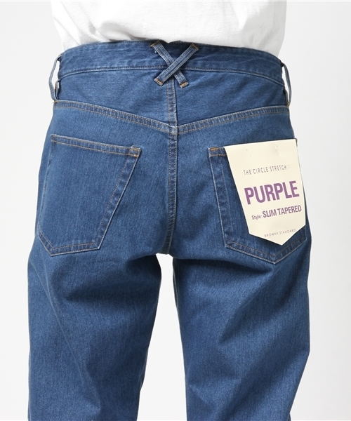 WEGO（ウィゴー）の「WEGO/サークルストレッチテーパードデニムパンツ（デニムパンツ・メンズ・インディゴブルー/ダークインディゴブルー/ライトインディゴブルー・SMALL/MEDIUM/LARGE/X-LARGE）」の12枚目の写真